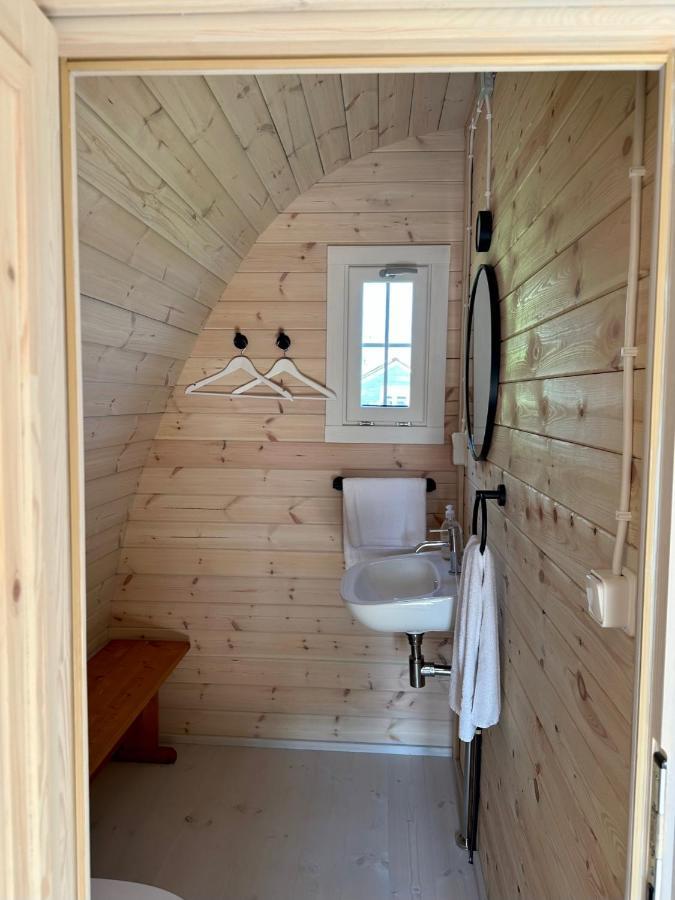 Lodge, Een Super Knus Tiny House, Nabij Vaarwater En Haven! Belt-Schutsloot Exteriér fotografie